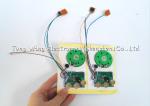 Plastic Square Greeting Card Sound Module For Business With Adjustable Sound