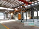 Chain Assembly Overhead Rail Type Shot Blasting Machine Cleaning Motorcycle