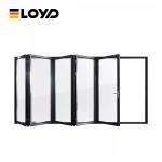 Collapsible Glass Aluminium Bi Fold Doors 80x72 For Patio Customizable