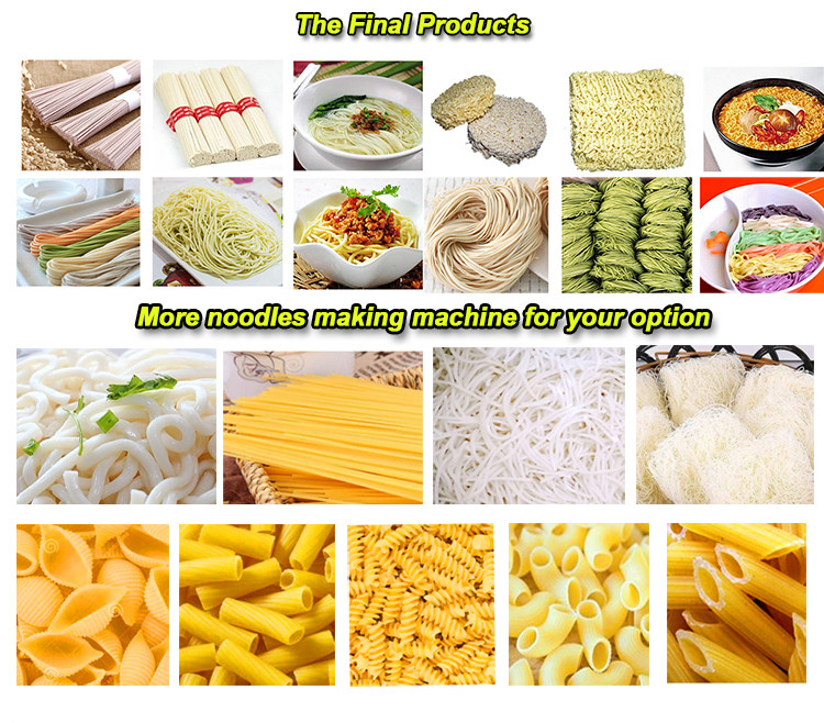 SS Chow Mein Noodles Making Machine / Fresh Dry Noodle Making Machine