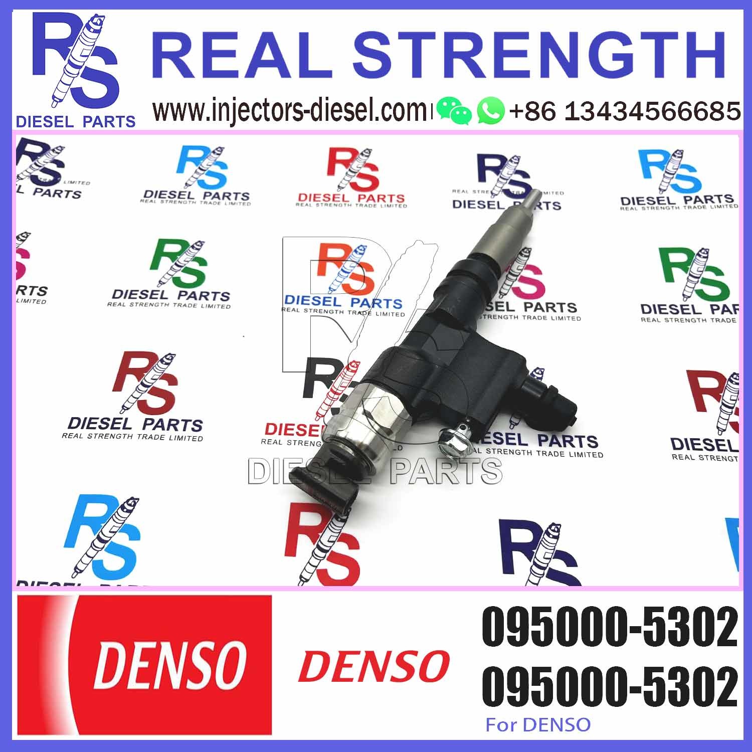 high quality Diesel injector Common rail injector for engine 23670-E0131 095000-5302