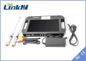 Wholesale COFDM Portable Digital Video Receiver With Battery Powered TF Card Storage FAT32 128G from china suppliers