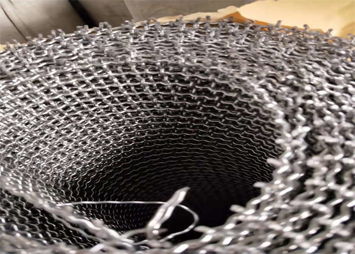 Petrochemical Industry Steel Crimped Wire Mesh 1m Wire Mesh