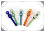 Smoking Pipes Curved Snake Pyrex Glass Oil Burner Glass Tube Dab Rig