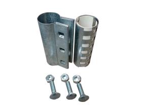 Wholesale 3.0 Inch Galvanized Plate Metal Pipe Couplings 3 Bolt Compression from china suppliers