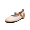 Buy cheap HZM043 Single Shoes Women'S Spring New Thick Heel Pointed Literary Single Shoes from wholesalers