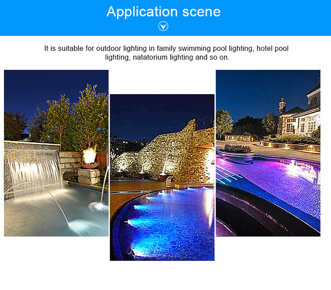 20 Watt GX16D Niche Jandy Par 56 IP68 underwater Spot pools swimming outdoor