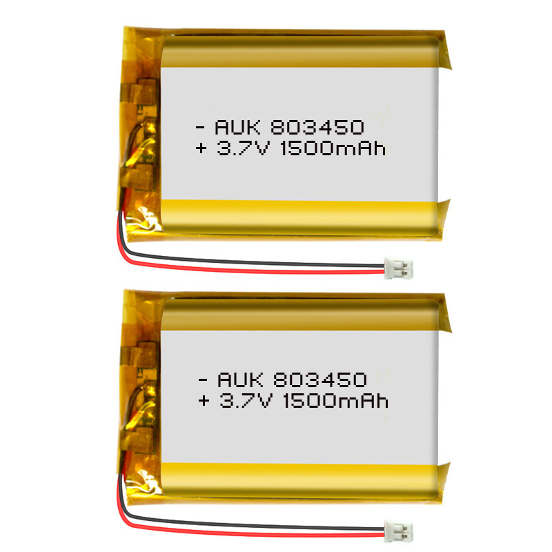 803450 Lipo Battery 3.7v 1500mah Lithium Ion Battery Rechargeable Lithium Polymer Battery