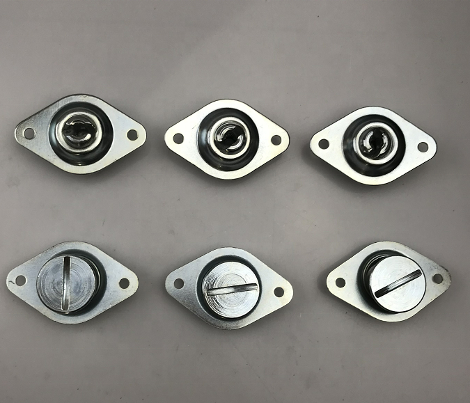 Universal 3/8"x.500 Sprintcar Quarter Turn Self Ejecting Button Dzus Universal Purpose Installation for Replace/Repair