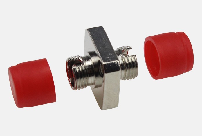 product-696-471 Square FC Fiber Optic Adapter Metal FC Coupler SX Single Mode