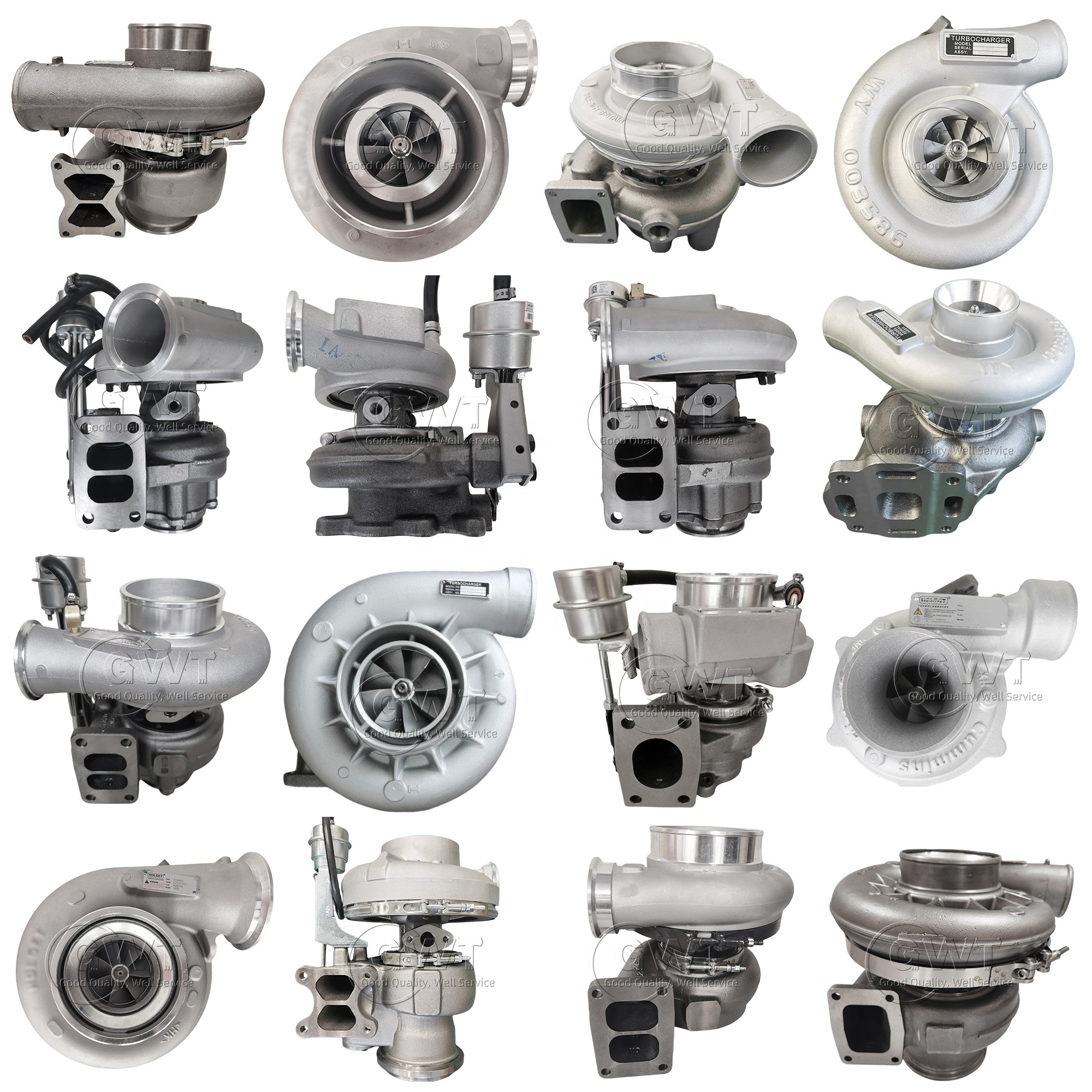 B190 CUMMINS Turbochargers Universal Turbo Kit 4033989H 4089954 4051198