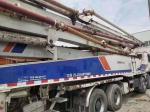 Zoomlion 56m Used Pump Truck Batching Plate Truck Pump within 1370mm Feeding