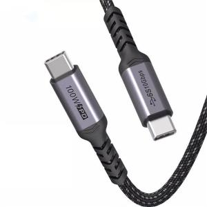 Wholesale USB PD Cable 5A 100W USB3.1 C Male To C Male E Marker from china suppliers