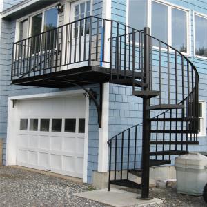 Wholesale Central Column Stainless Steel Spiral Stair For Outdoor And Indoor from china suppliers