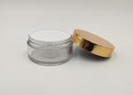 50ml PET Plastic Travel Cream Jars , Empty Lotion Jars Customized Logo