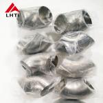 Hot sale gr2 2.5" 3.5" 90 degree 40mm titanium elbows for pipe fitting