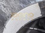 Wear resistant ceramics used in fan impeller Dovetail slot type wear-resistant