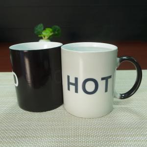 Wholesale Souvenir gift COLD HOT heat sensitive color changing mugs stocked from china suppliers