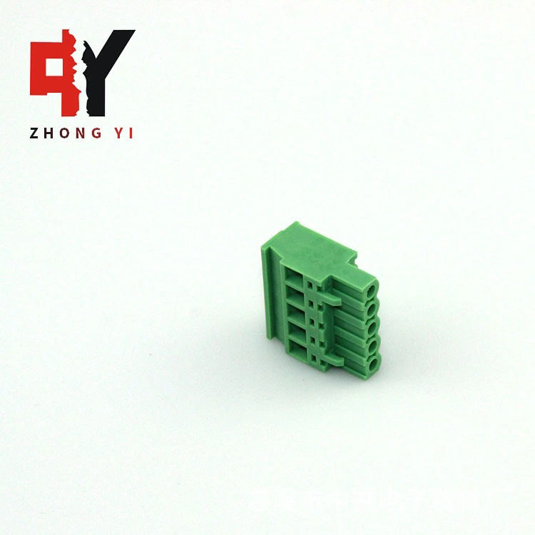 Wide Spacing PA66 Pluggable Terminal Block 7.5/7.62 Mm 28-12AWG HQ2EDGKA Female Electric