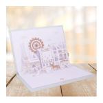 Autoplay Voice Recording Greeting Cards 210×148mm Size For Wedding