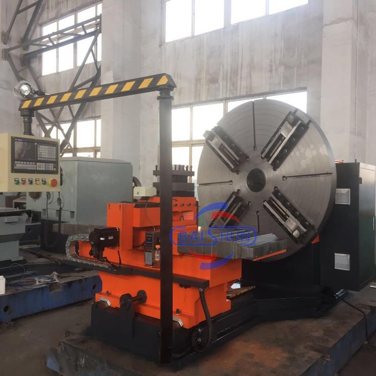 Horizontal Large Size Lathe Machine Tool For Turning Flange