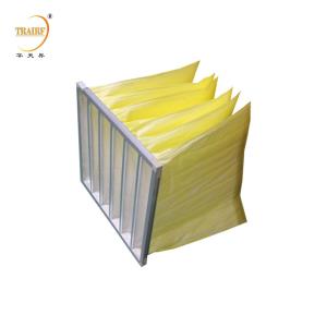 Wholesale Aluminum Frame Air Conditioning Medium Pocket Filter Media For Hvac from china suppliers