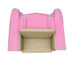 Industrial Vintage Pink Chevy Sofa Vintage Car Couch With Pu Leather Seat