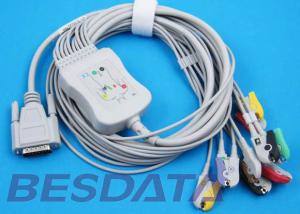 Wholesale 10 Leads ECG EKG Cable IEC Needle / Clip / Banana Electrode Compatible BJ-901D from china suppliers