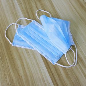 Wholesale Single Use Non Woven Disposable Antiviral Blue Face Mask from china suppliers