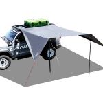 Four Ropes Trapezoid Car Side Awning Tent Four Seasons Car Roof Top Tent for