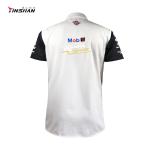 Breathable Cotton Slim Fit Polo T Shirts for Sportswear Type Motorcycle Auto