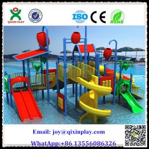 China Guangzhou Plastic Water park Slides Aqua Water park Manufacturer in China on sale