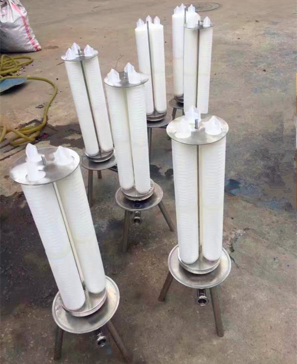 Stainless Steel Multi Cartridge Filter Housing for Food Beverage Production Equipment