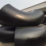 Large Carbon Steel Elbow 24"---48" 90 Degree LR Elbow Bevelend Black Painting
