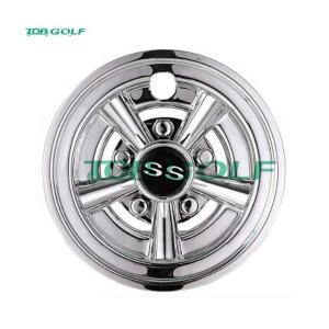 Wholesale 8 Inch Golf Cart Wheel Covers Universal Fit Set of 4 Easy Installation from china suppliers