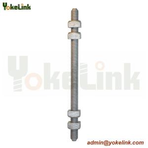 Wholesale high strength zinc plated carbon steel Double Arming Bolts from china suppliers
