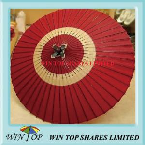 Wholesale Japan style red paper craft umbrella from china suppliers