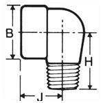 Wholesale threaded street elbow from china suppliers