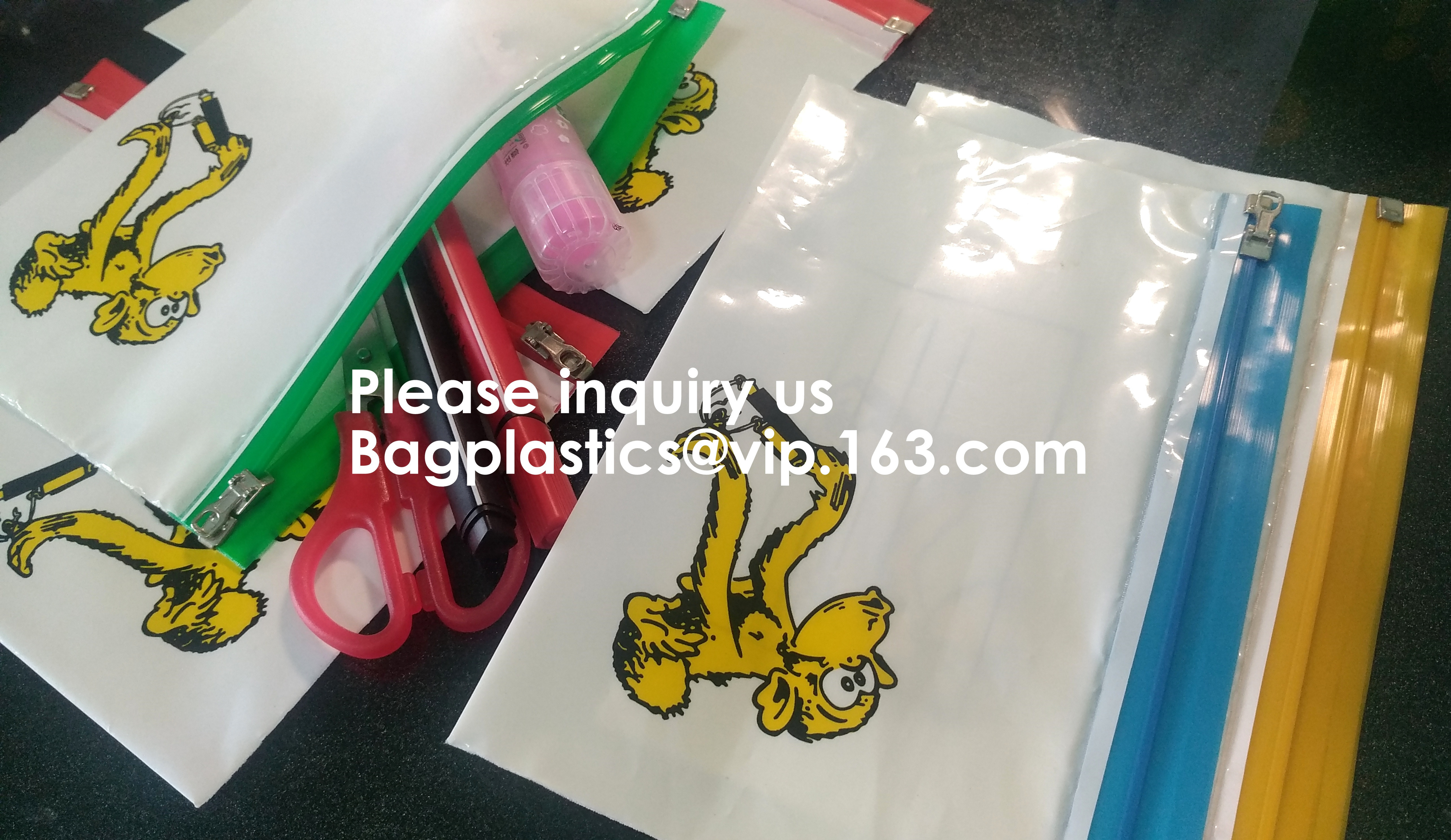Metal slider Bag Zip Close Bags, Metal slider Reusable k Bags, Metal file bag, metal documents zip seal bag pack