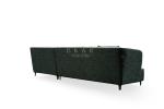 Living Room Furniture L Shaped Fabric Couch Corner Sofa Set