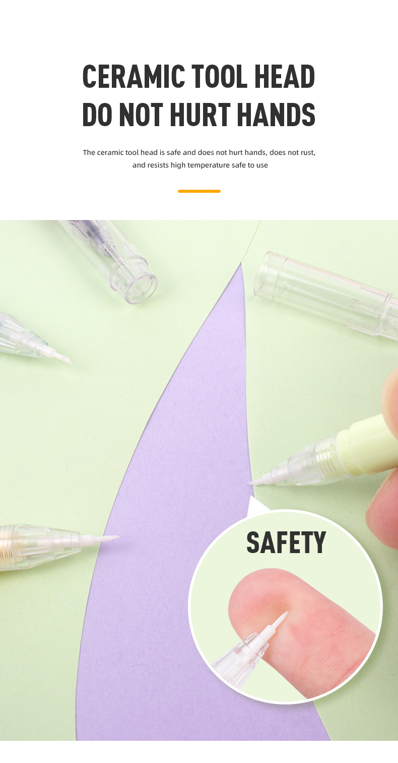 Art Portable Pen Shape Craft Hobby Cutter Paper Pen Knife for Plastic Steel Engraving