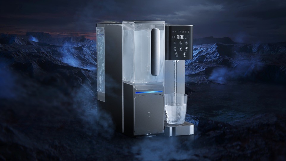 4000L 0.4L/MIN Osmosis Water Machine 20L/H Reverse Osmosis Hot Water Dispenser Filter