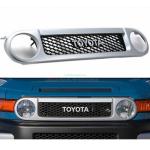 5310160150 Toyota Land Cruise FJ73 Black ABS Front Grille For 2008-2012