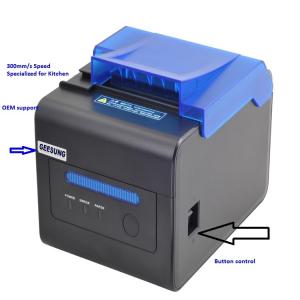 Wholesale 300mm/S 80mm Kitchen Receipt Printer Wifi Blue Tooth Com Lan USB Ports from china suppliers