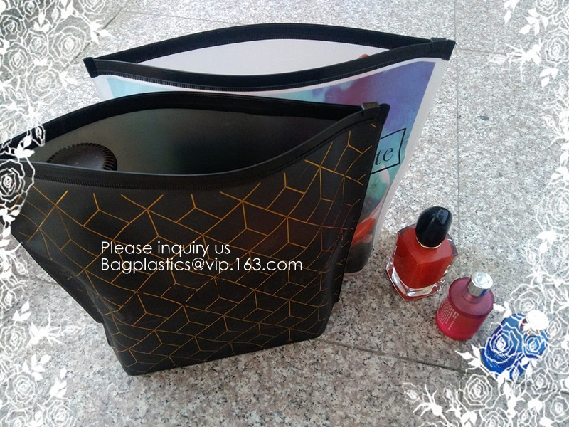 Makeup Bag Organizer Pouches Small PVC Transparent Waterproof Makeup Bag Cosmetic Organizer Bag with Zipper