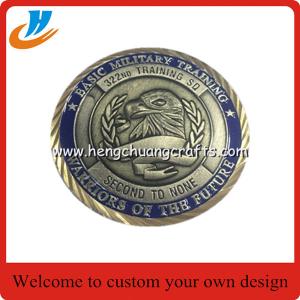 Wholesale Custom die cast US Navy Eagle Shape Metal Challenge Souvenir Coin from china suppliers