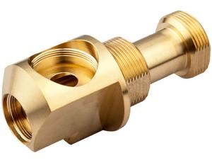 Wholesale china custom cnc brass swivel fittings precision machining Parts manufacturer from china suppliers
