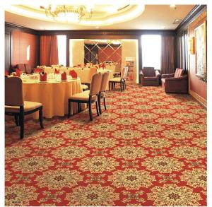 Wholesale Red Polypropylene Wilton Patterned Carpets For Hotel Banquet Hall from china suppliers
