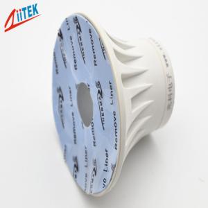 Wholesale blue 5.0 W/mK ultra soft Thermal Gap Filler TIF100-50-05E with Adhesive Coating Silicone Rubber sheet -50 to 200℃ from china suppliers