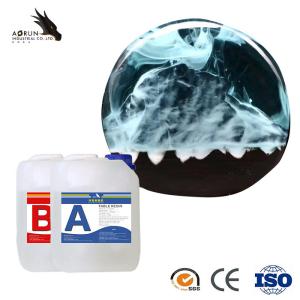 Wholesale Defoaming Yellow UV Resistant Epoxy Resin Fast Non Toxic UV Resin Eco Friendly from china suppliers